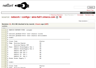 Figure 5: Current configuration of a device 