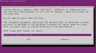 Figure 3: Postfix SMTP smartrelay 