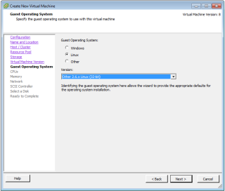 Figure 3: Guest Operating System 