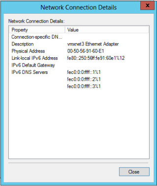 Figure 1: Windows fails to acquire a global IPv6 address 