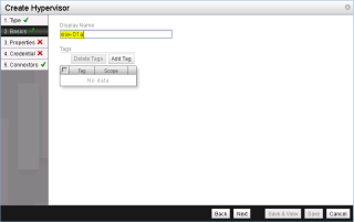 Figure 7: Create Hypervisor - Step 2 