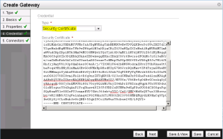 Figure 17: Create Gateway – Step 4 