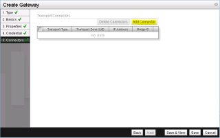 Figure 18: Create Gateway – Step 5 