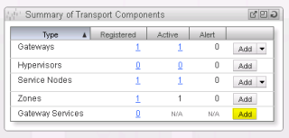 Figure 26: Add a new Gateway Service 