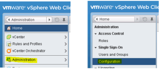 Figure 3: Navigate to Administration -> Single Sign-On -> Configuration 