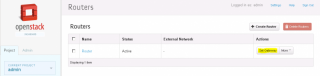 Figure 23: Specify the Router Gateway 