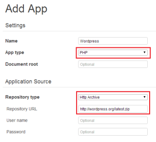 Figure 22: Add an App - Step 2 