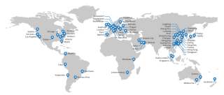 Figure 1: Current CloudFlare Network Map 