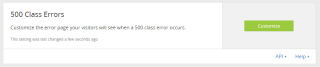 Figure 3: Customize 500 Class errors 