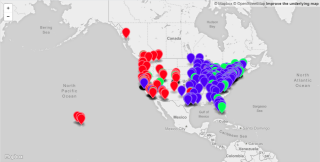 Figure 3: Mapping of RIPE Atlas probes to Origins 