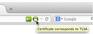 Figure 16: Verify your HTTPS being protected by DANE